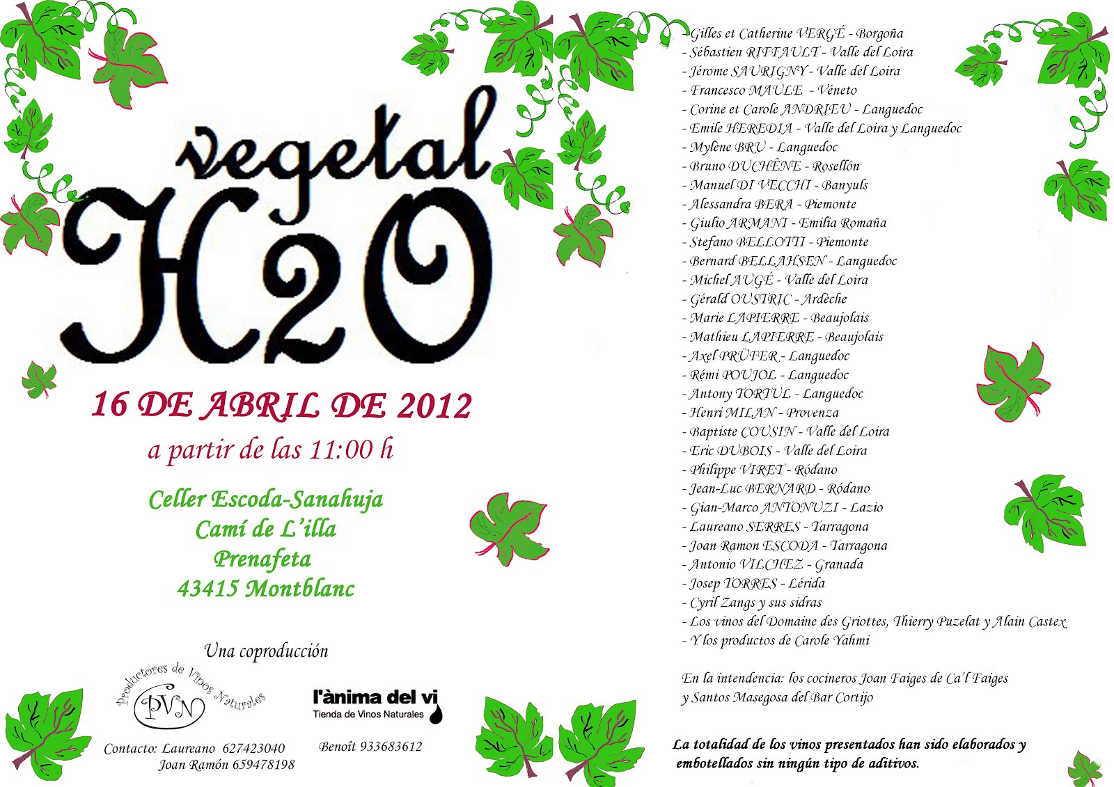 h2o 2012